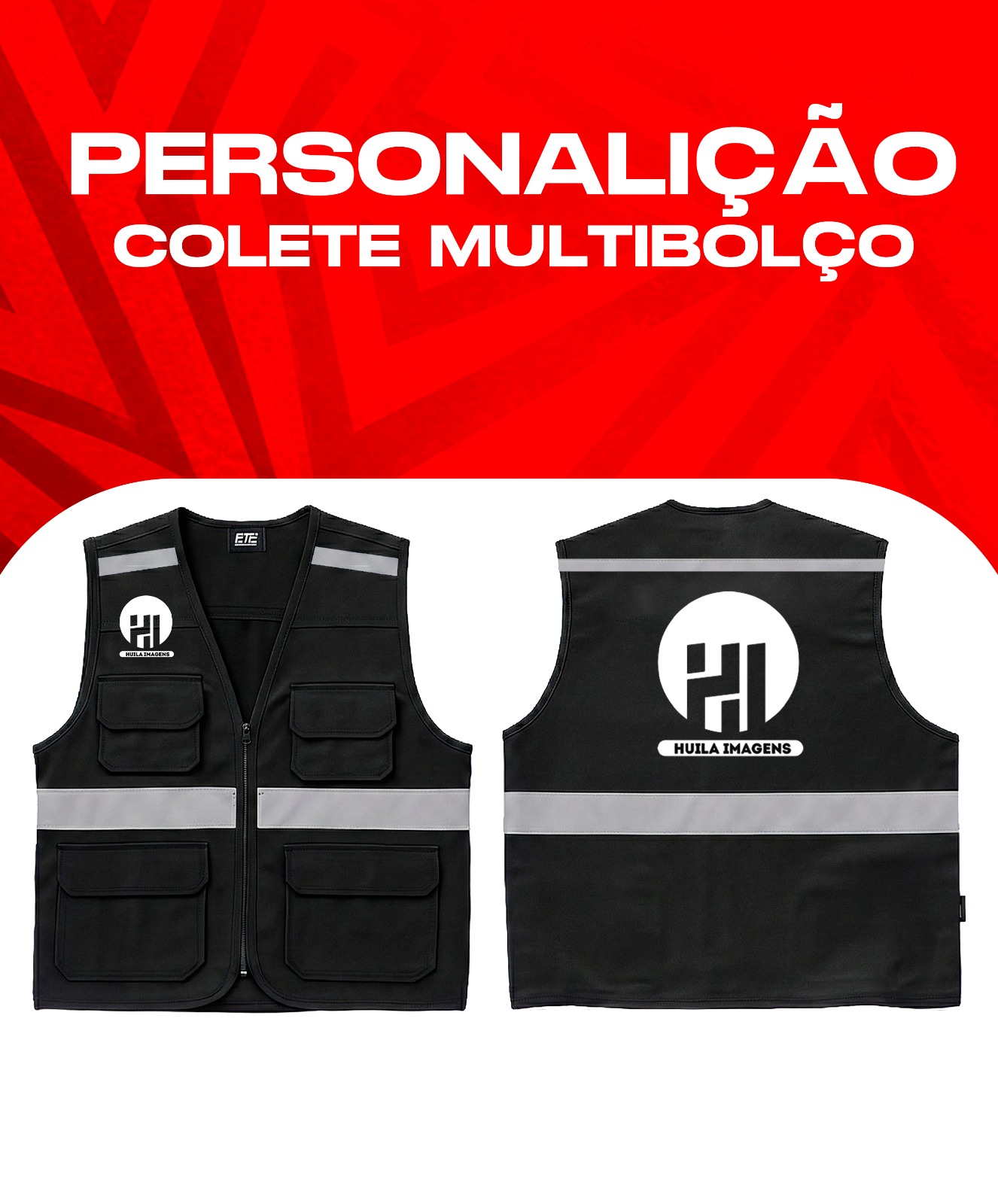 Coletes Multibolsos